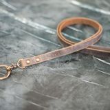 PERSONALISED LEATHER LANYARD FOR KEYCHAIN - LGH51