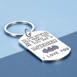 PERSONALISED METAL KEYCHAIN FOR DADDY - LGH58