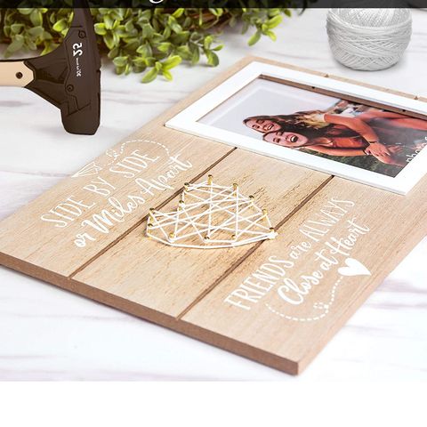  PERSONALISED WOODEN PHOTO FRAME - WGH48 