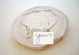 Handwriting Bracelet
