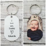 PERSONALISED PHOTO KEYCHAIN - LGH60