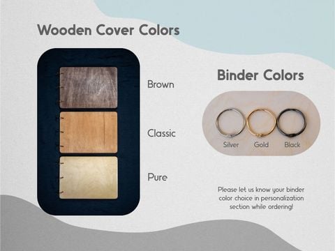 Wooden adventure travel book