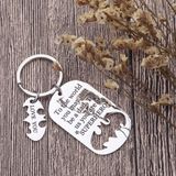 PERSONALISED METAL KEYCHAIN FOR DADDY - LGH58