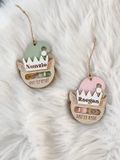 Elf Report Ornament for Kids