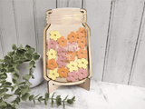 Custom Reward Jar and Tokens, Rainbow Classroom Teacher Star Jar Chore Chart, Gifts Kids Fridge Wood Acrylic Printed Personalized Name