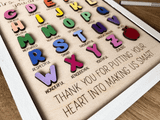 Teacher Gift, Teacher Glowforge, Teacher Appreciation