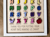Teacher Gift, Teacher Glowforge, Teacher Appreciation