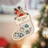 Reindeer Baby's First Christmas Ornament 2023