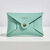 WOMEN'S PERSONALISED LEATHER COIN PURSE - LGH26