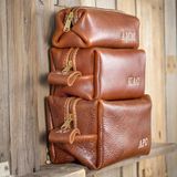 TOILETRY LEATHER BAG DOPP KIT FOR MEN - LGH30