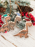 Dinosaur Christmas Ornament