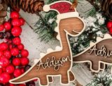 Dinosaur Christmas Ornament