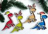 Dinosaur Christmas Ornament