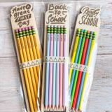 Personalized pencils gift set