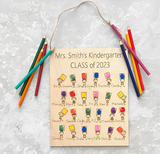 Personalized Teacher's Class Gift