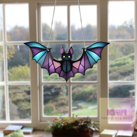  Bat Acrylic Window Hangings 