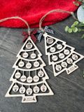 Custom Family Christmas Ornament| Big Family Name Christmas Tree 1-15 members