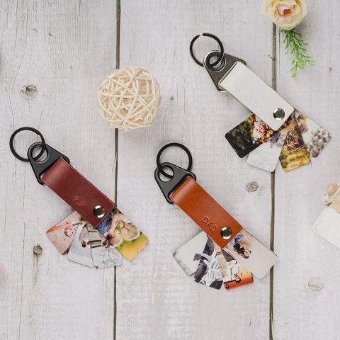 Mini Photo Album Keychain Pet Memorial