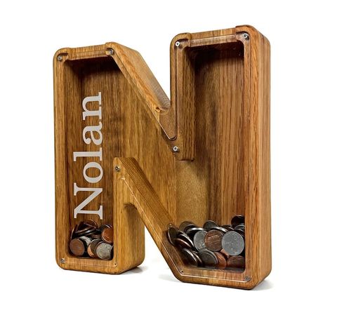Personalized Boys Piggy Bank