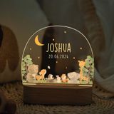 Personalized cute animals night light
