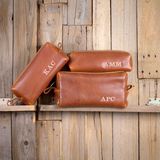 TOILETRY LEATHER BAG DOPP KIT FOR MEN - LGH30