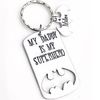 PERSONALISED METAL KEYCHAIN FOR DADDY - LGH58