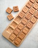 BỘ GHÉP CHỮ KHỐI VUÔNG