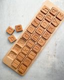 BỘ GHÉP CHỮ KHỐI VUÔNG