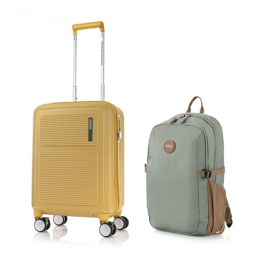 Set A6: Vali kéo Maxivo size cabin 55/20 + Balo Daybreak 01 R