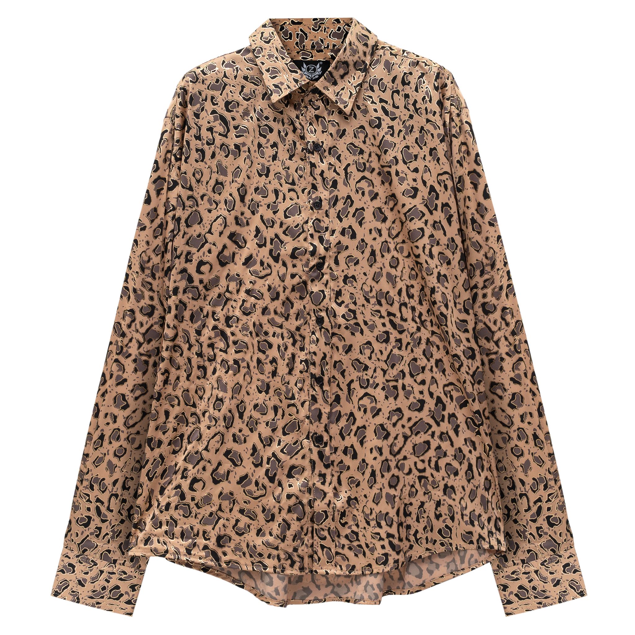 Leopard Print Long-Sleeve Shirt – ZOMBIE® OFFICIAL STORE Leopard Print Long-Sleeve Shirt – ZOMBIE® OFFICIAL STORE