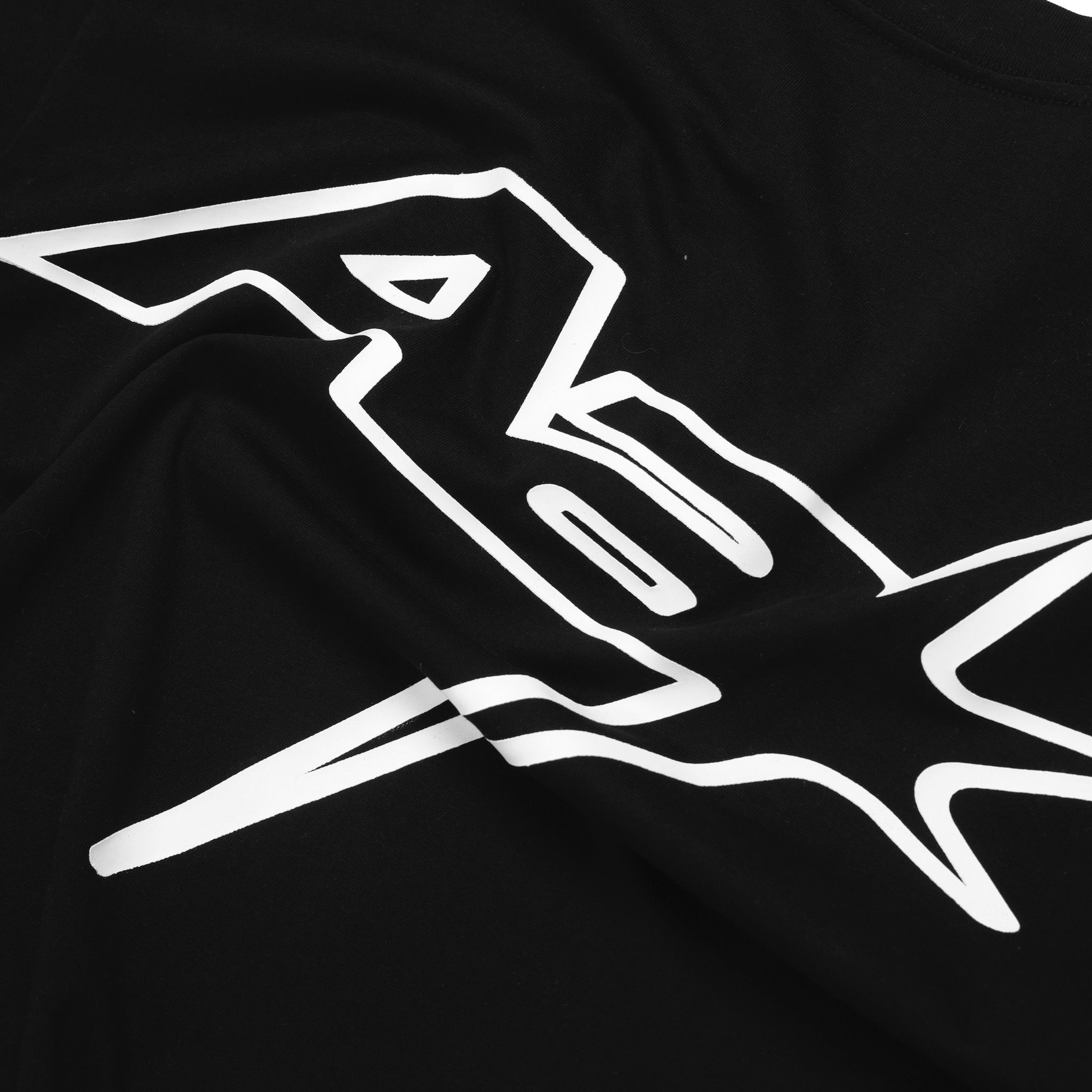  AA RACING LOGO // BLACK 