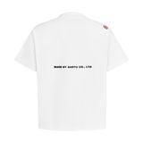  AA ONLY DATE W DEADLINE TEE // WHITE 