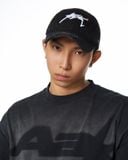  SIGNATURE LOGO WASHED CAP // BLACK 