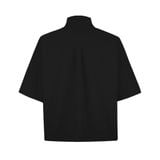  AA CROP SHIRT // BLACK 
