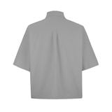  AA CROP SHIRT // ASHLEY GREY 