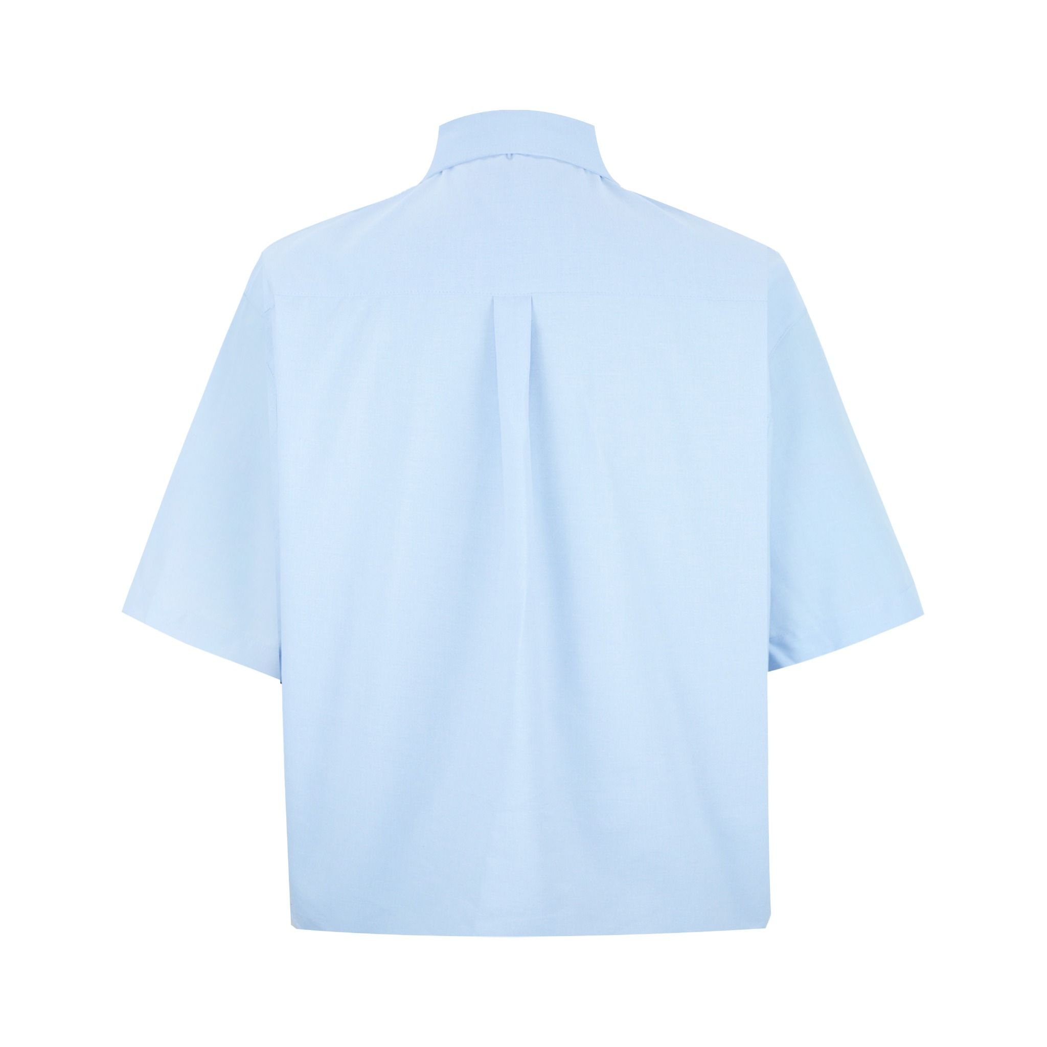  AA CROP SHIRT // BABY BLUE 