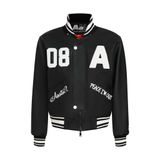  AA RACING VARSITY JACKET // BLACK 