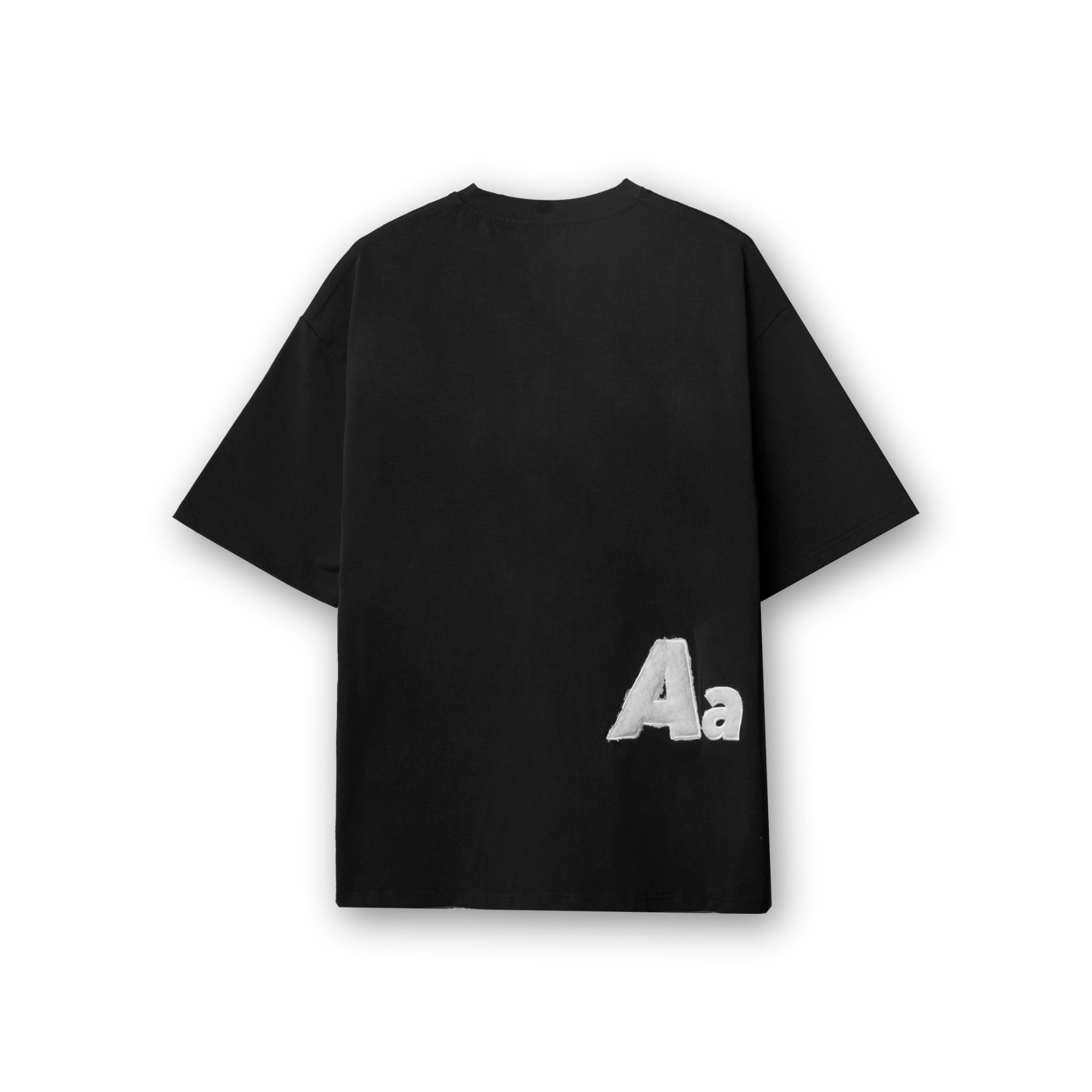 THE METAL TAG BASIC TEE - BLACK – A a S t u.
