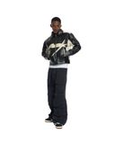  AA STU. ® - RANGER LEATHER CROP JACKET V2 - BLACK 