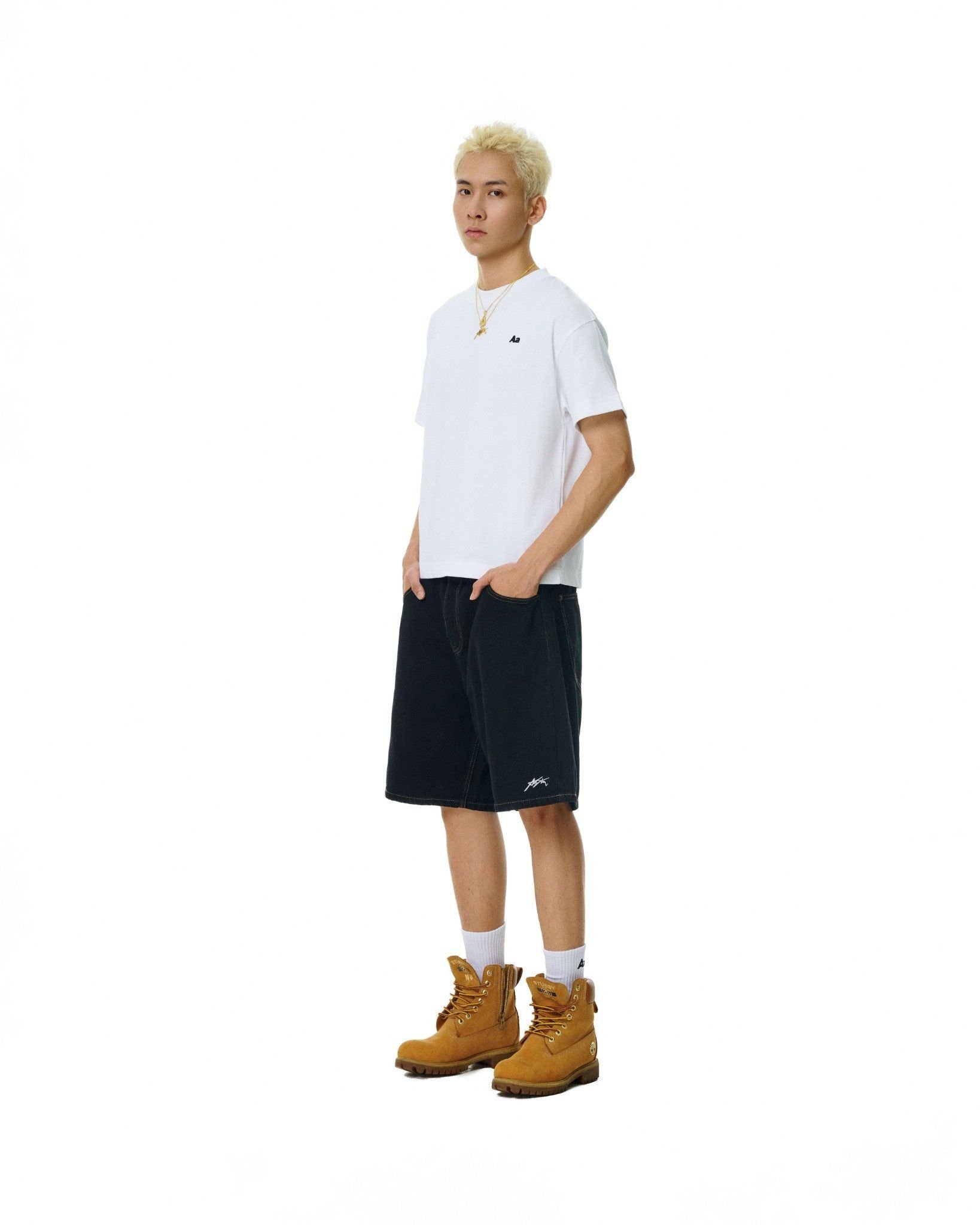  AA MINI LOGO TEE // WHITE 