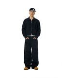  AA OVER DISTRESSED JEANS // BLACK 