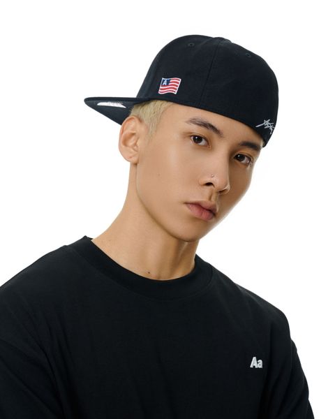  AA SIGNATURE LOGO FITTED // BLACK 