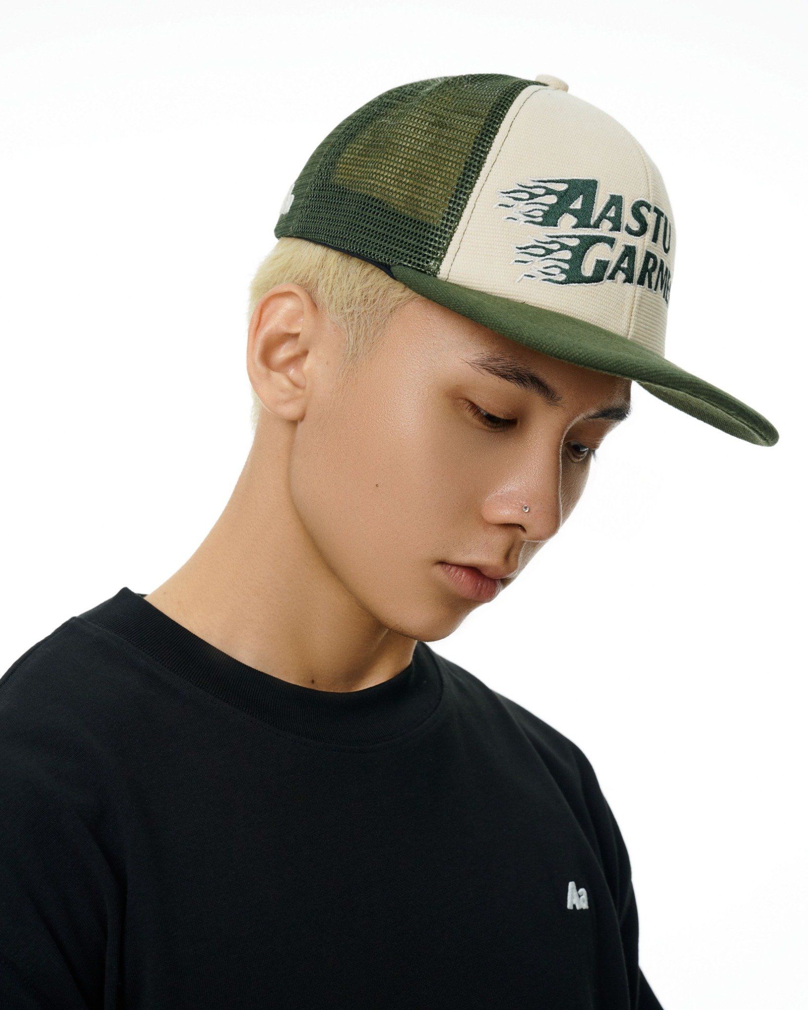  AA GARMENT CAP // DARK GREEN 