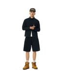  AA SIGNATURE LOGO LONGSHIRT // BLACK 