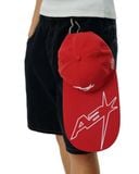  AA RACING VISOR CAP // RED 