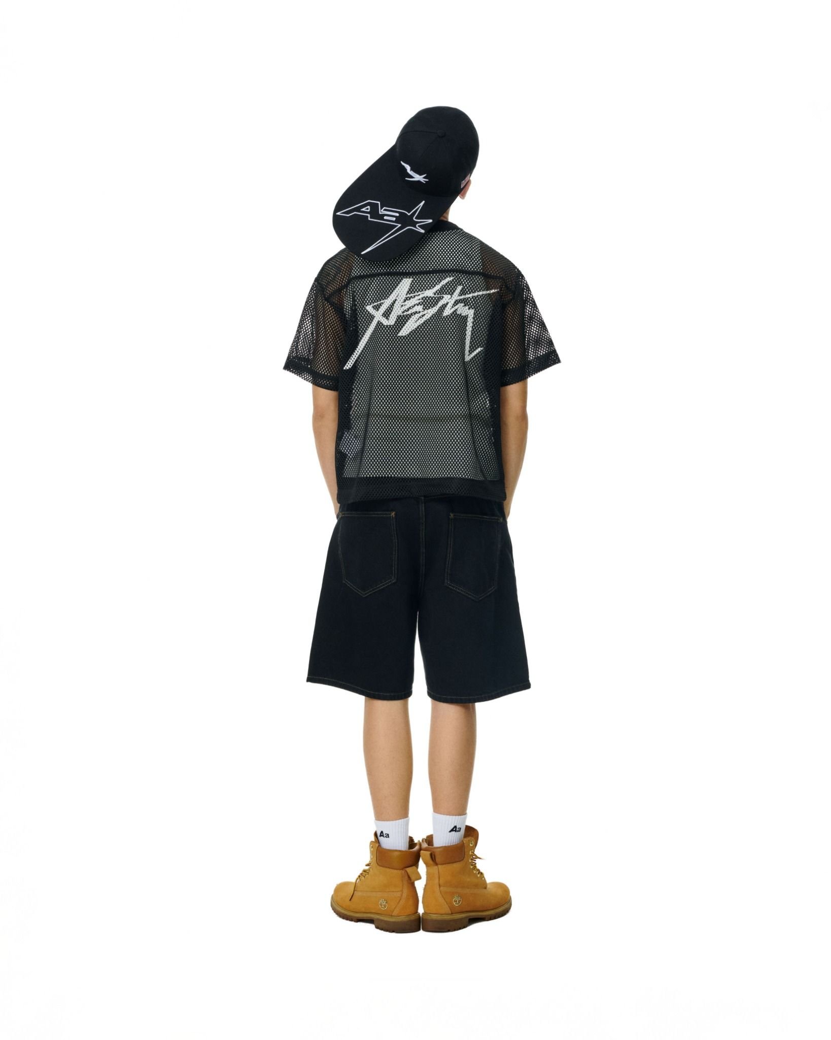  AA RACING VISOR CAP // BLACK 