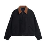  AA CANVAS TYPE JACKET // BLACK 