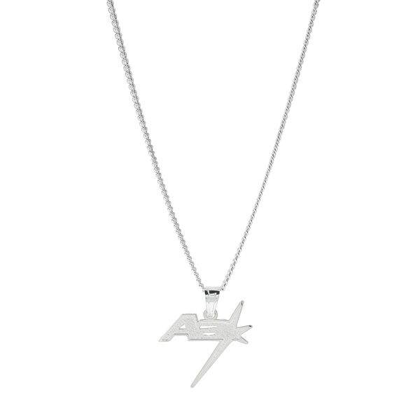  AA RACING PENDANT // SILVER 