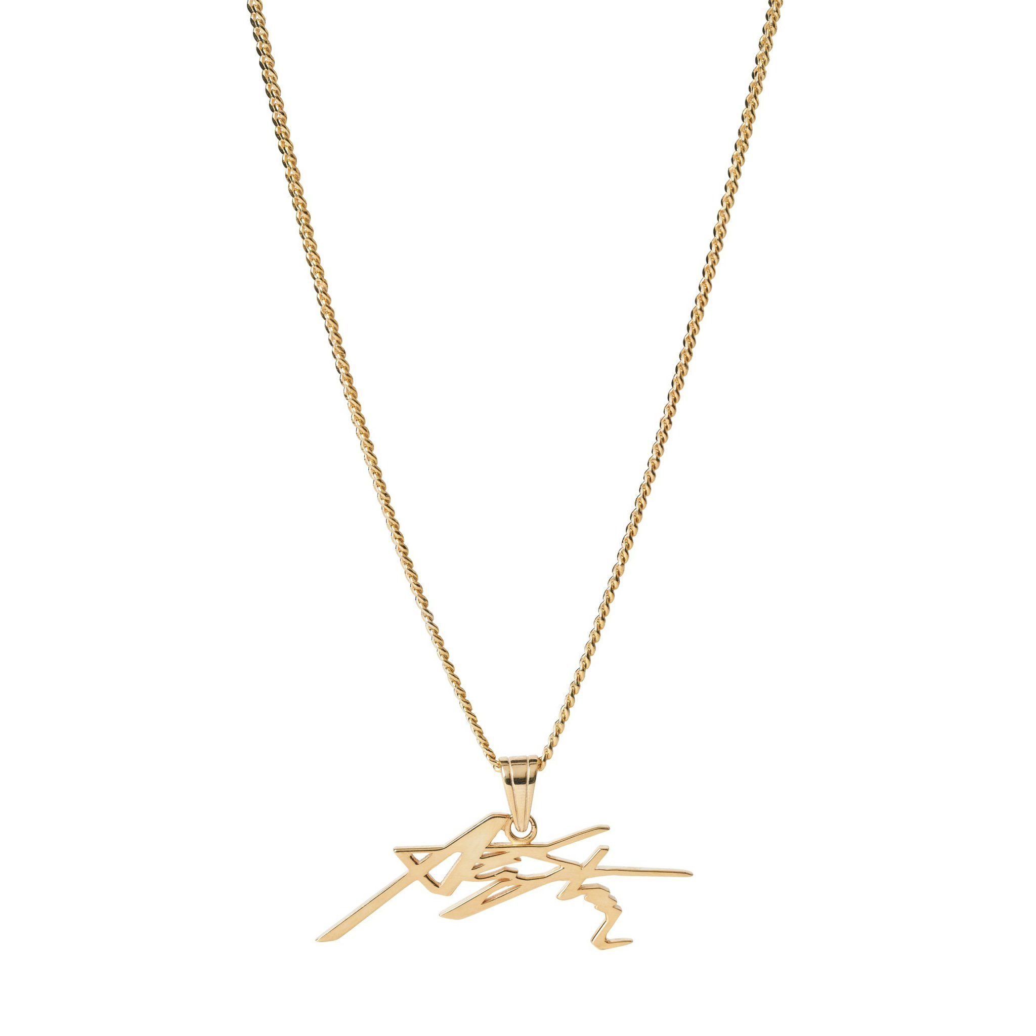  AA SIGNATURE PENDANT // GOLD 