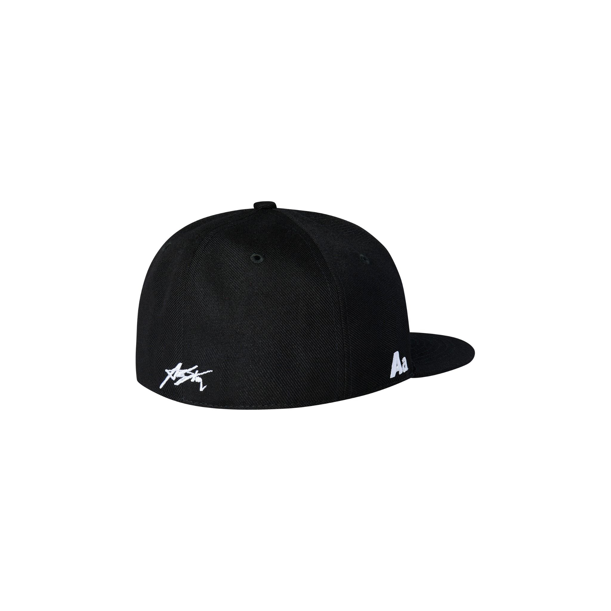  AA SIGNATURE LOGO FITTED // BLACK 